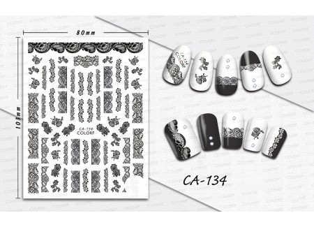3D Nail Stickers - CA-134